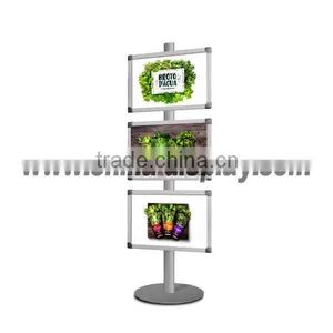 Multi Function Aluminum Advertising Poster Display Stand thumbnail-2