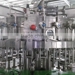 Glass Bottle Crown Cap Carbonated Drink Filling Machine thumbnail-1