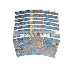Hangzhou LvYang/GoBest Food Grade Flexo/offset Printing Paper Cup Fan With Customized Design thumbnail-2