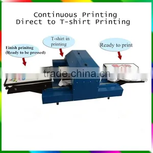 Digital T-Shirt Printer, Direct to Garment Printing Machine, Flatbed Printer thumbnail-1