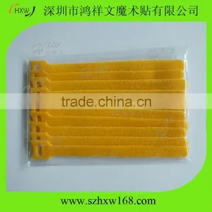 Wholesale Colored 12*150mm 10pcs per Polybag Hook And Loop Cable Tape thumbnail-6