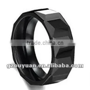 Oversized Design Channal Ceramic Ring/ 2012 Hot Sell Design Ring thumbnail-1