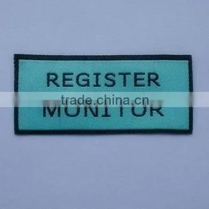 Custom Woven Clothing Label Weaved by Machine thumbnail-1