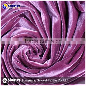 Spandex Velvet for Garment/Stretch Velvet/Polyester & Spandex Velvet thumbnail-1