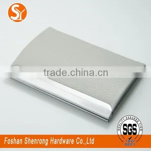 China Supplier Wholesale PU or Genuine Leather ID Card Holder With Magnetic Switch With Low Price thumbnail-6