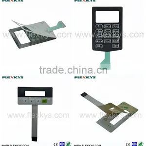 New Design Non Tactile Membrane Panel With Glossy Graphic Overlay for Locks thumbnail-3