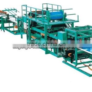 Corrugated Iron Roofing Sheet Continuous PU Sandwich Panel Making Machine/PU Sandwich Panel Machinery thumbnail-5