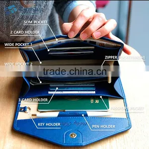 Ladies Coin Clutch Wallet and Purse Women Leather Purse thumbnail-6
