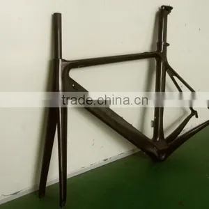 New Design Carbon Fiber 700C Road Frameset +seatpost +headset+carbon Fork thumbnail-3