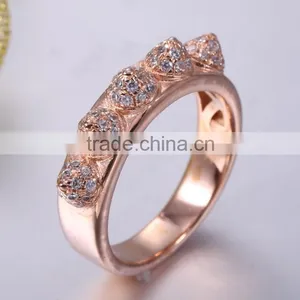 Silver Diamond Wedding Ring Silver Ear Ring thumbnail-5