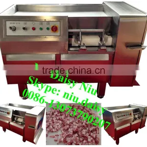 Commercial Frozen Meat Cube Cutter Machine/beef Cube Cutting Machine/bone in Meat Cutting Machine thumbnail-1