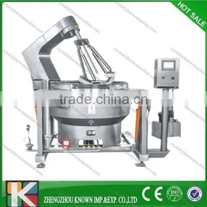 Stainless Steel Jacket Kettle Cooker With Mixer by Electrical Heated thumbnail-1