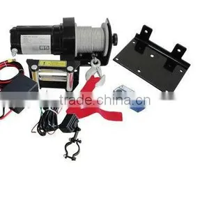 12V 2000lb ATV Electric Winch With 4mmx15m Wire Rope thumbnail-1