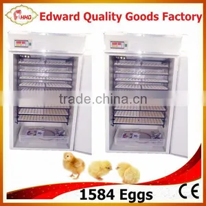 HHD Automatic 1584 Eggs Incubator for Sale of High Quality for Hatching 1500 Eggs thumbnail-1