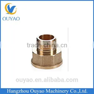 Brass Female and Male Coupling thumbnail-1