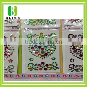 Custom Design Free Samples Shining Diamond Mobile Sticker thumbnail-2