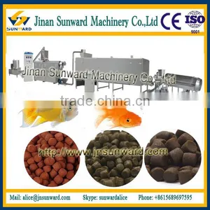 Simple Operation Automatic Extruder Fish Feed Machine thumbnail-1