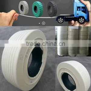 REACH Certificate Scissor Lift Platform 4.00 x 8 Solid Tires, Tires for Aerial Platforms thumbnail-1