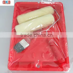 Paint Roller Brush Set Paint Roller Tray thumbnail-1