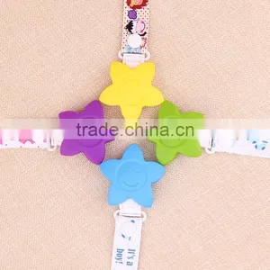 Baby Pacifier Chain Colorful Chain Cloth Material New Style thumbnail-3