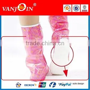 Fashion White Zippered Nonslip Rainproof Flodable Reusable Short Covers thumbnail-4