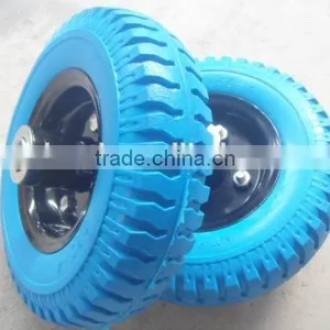 16inch 4.0-6 pu Foam Flat Free Wheel for Hand Trolley thumbnail-3