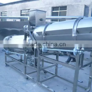 Drum Puffed Snacks/fried Chips/corn Cheese Ball Season Machine in China thumbnail-1