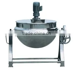 300L Steam Heating Jacketed Kettle Cooking Kettle thumbnail-2