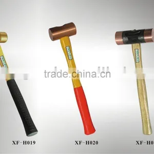 Hot Sale!Brass Hammer Sparkless Fiberglass Handle Brass Hammer thumbnail-1