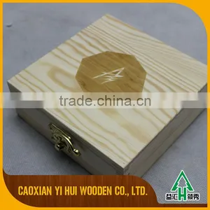 Unfinished Wood Tea Boxes Custom Wood Tea Chest thumbnail-2