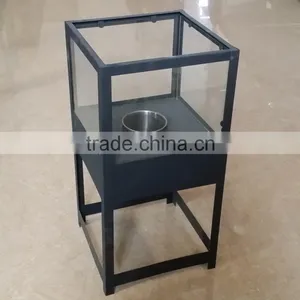 Free Standing Metal Fireplace thumbnail-1