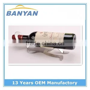 Novelty Stainless Steel Wine Rack thumbnail-1