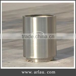 Arlau Stainless Steel Flower Pots,half Round Planters thumbnail-1