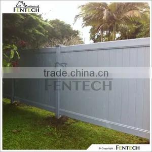 Traditional High Quality PVC/Plastic/Vinyl Fence Used Plastic Privacy Fence thumbnail-2