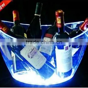 REIDZ Factory Hot Supply OEM Simple Shape 4 or 5 Bottle of Led Plastic Ice Bucket thumbnail-5