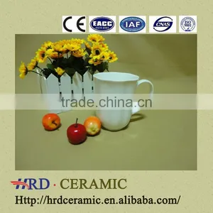 China Supplier Sale Cheap White With Handle Ceramic Coffee Mug thumbnail-1