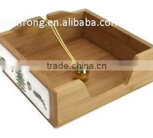 Wholesales Bamboo Napkin Holder thumbnail-3