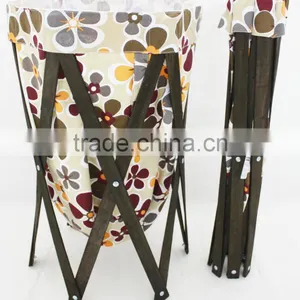 Canvas Foldable Laundry Basket thumbnail-1