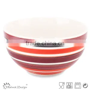 13.8cm Stoneware Ceramic Cereal Bowl thumbnail-3