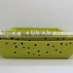 Colorful Rectangle Wholesale Ceramic Bakeware Sets thumbnail-1