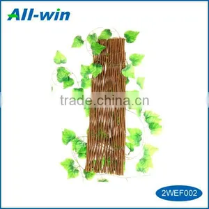 Garden Building DIY for Hanging Plants Natural Willow Expandable Trellies thumbnail-3