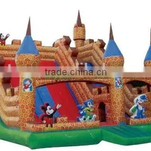 Outdoor Pvc Inflatable Bouncer Playground thumbnail-1