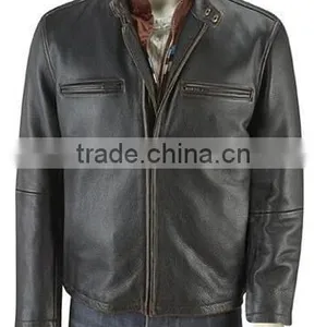 Men's Leather Jacket thumbnail-3