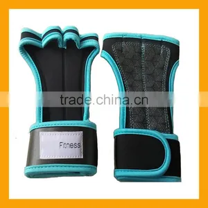 Fingerless Neoprene Gym Workout Gloves for Men&Women thumbnail-1