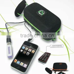 Workable With USB Flash Drive and Memory Cards Built-in-player Speaker thumbnail-1