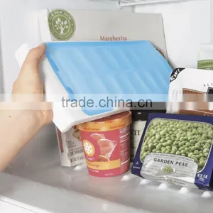 2016 Amazon Best Selling No-Spill Ice Cube Tray With Silicone Lid Ice Cube Mold thumbnail-1