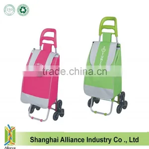 Hgh Quality 6 Wheels Climbing Stairs Folding Shopping Trolley Bag thumbnail-1