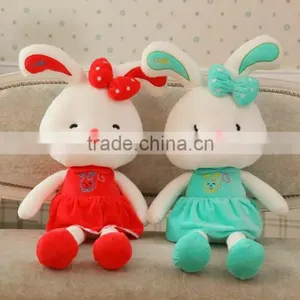 Baby Toy Birthday Gifts Stuffed Coloful Rabbit Plush Bunny Toy Cute Beautiful Rabbit Easter Bunny Soft Toys thumbnail-1