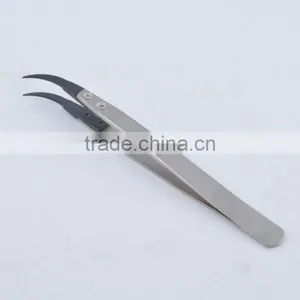 Stainless Steel Anti-Static Tweezers ESD Head Changed Tweezers thumbnail-4