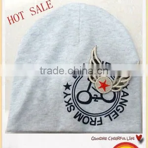Hot Sell 100% Cotton Cute Baby Beanie Hat With Printed thumbnail-1